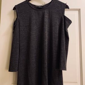 Grey 3/4 Sleeve Shirt